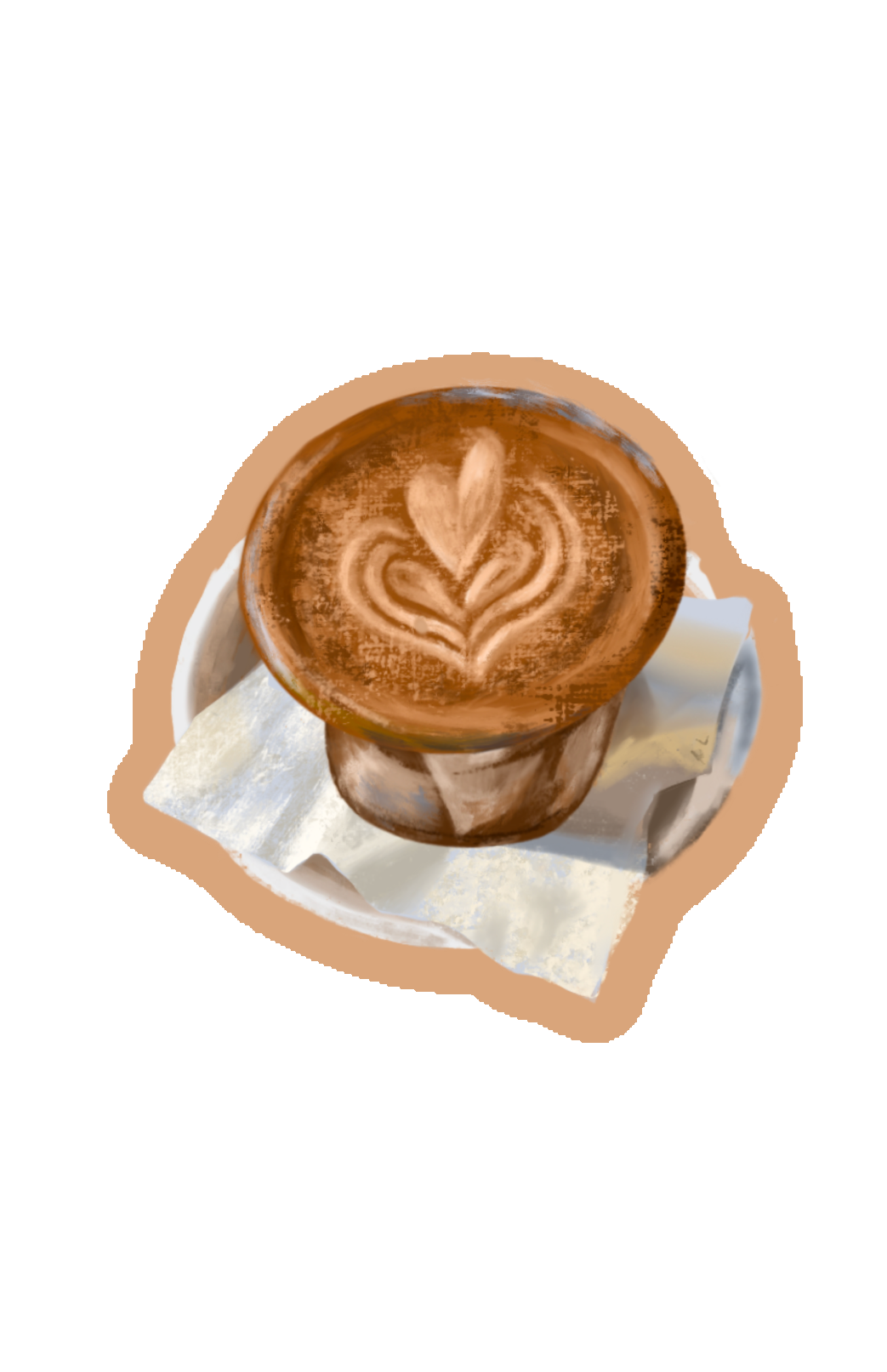 Mocha Madness Sticker