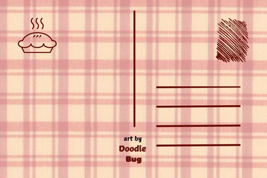 Yummy Pie Postcard