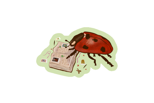 Ladybug Days Sticker