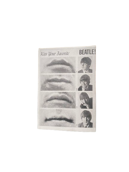 "Kiss Your Favorite Beatle" mini zine